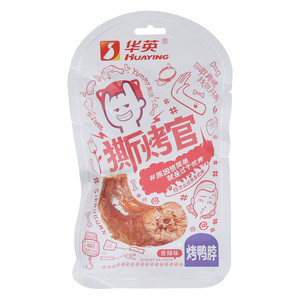 华英撕烤官香辣味烤鸭脖