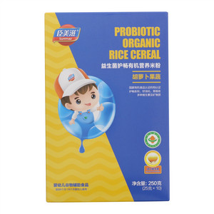 臣美滋胡萝卜果蔬益生菌护畅有机营养米粉