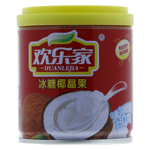 欢乐家冰糖椰晶果果粒饮料