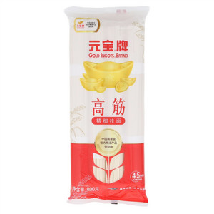 元宝牌高筋精细挂面