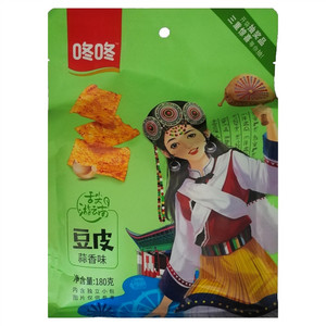 咚咚豆皮(蒜香味)