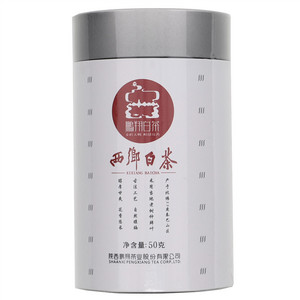 鹏翔白茶50克桶装茶叶
