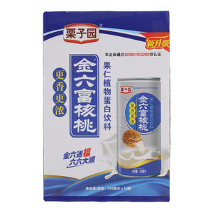 栗子园金六富核桃果仁植物蛋白饮料