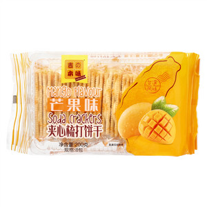 吉本の味芒果味夹心梳打饼干