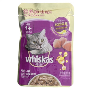 伟嘉妙鲜包营养加油站系列鸡肉口味全价成猫猫粮