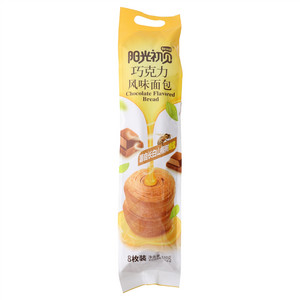 阳光初见巧克力风味面包