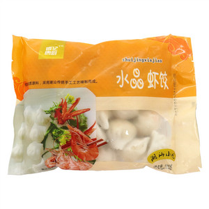 水晶虾饺（速冻生制品）
