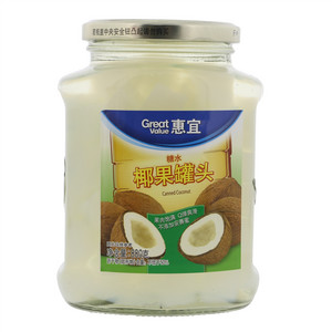 惠宜糖水椰果罐头