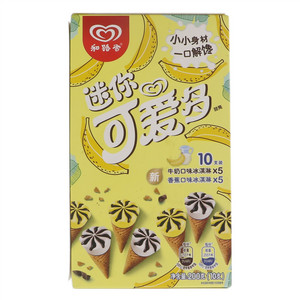 迷你可爱多甜筒 Y22 香蕉&牛奶口味冰淇淋 8X300ML (200G)