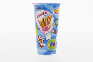 添乐卡通王草莓味饼干条