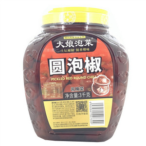 大娘泡菜四川风味泡菜系列圆泡椒
