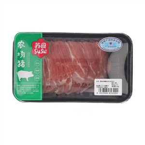 苏食农场猪去皮五花肉片