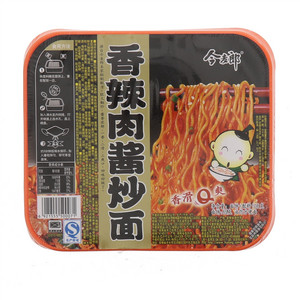 今麦郎香辣肉酱炒面方便面