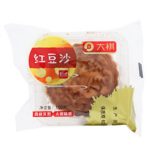 大祺红豆沙月饼