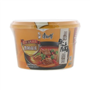 康师傅熬制高汤川辣牛腩煨面