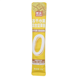 惠沃冻干水果混合坚果酱(冻干芒果×混合坚果酱)