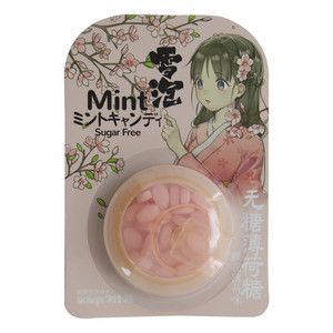 雪泡樱花薄荷味无糖薄荷味糖