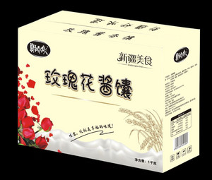 玫瑰花酱馕（玫瑰花丨鹰嘴豆粉丨蜂蜜）