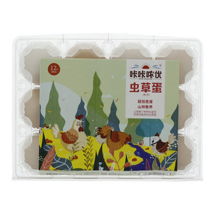 咔咔哝优虫草蛋（粉壳）