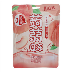 蒟蒻Q冻水蜜桃味果冻