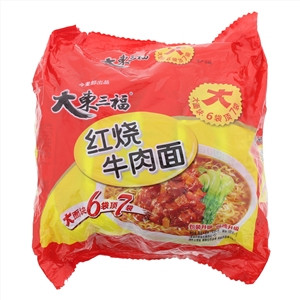 大東三福红烧牛肉面