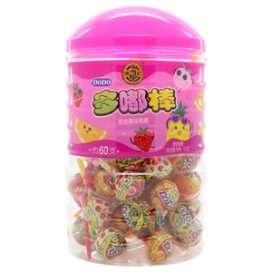 徐福记DODO多嘟棒综合水果味棒糖硬质糖果