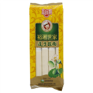 裕湘世家莲子风味挂面塑包1千克