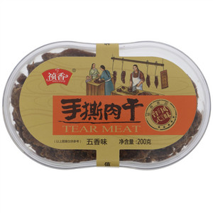祯香五香味手撕肉干