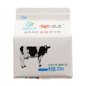 兴牛泉水人家省农科院高端鲜牛奶