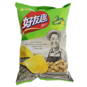 好丽友好友趣清新黄瓜味薄片