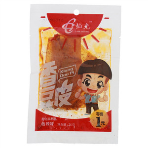灿光香辣味香豆皮