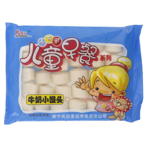 民歌小可爱儿童早餐系列牛奶小馒头