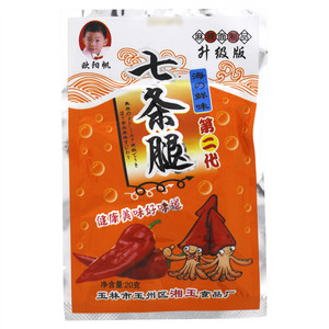 欧阳帆海鲜味七条腿方便食品