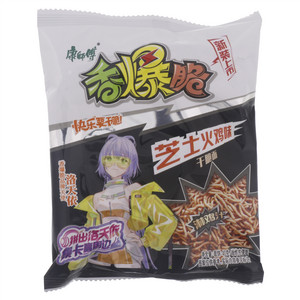 康师傅香爆脆芝士火鸡味干脆面（油炸方便面）