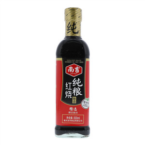 南吉NANJI 纯粮红烧酿造酱油（精选）