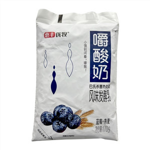 （蓝莓+燕麦）嚼酸奶