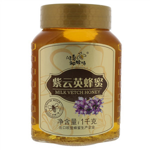鸿香种蜂场紫云英蜂蜜