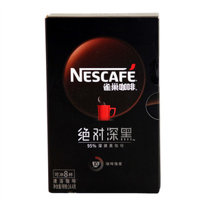 雀巢咖啡绝对深黑速溶咖啡