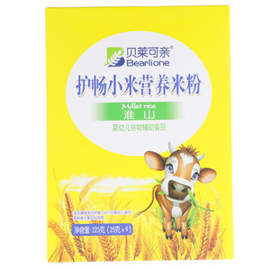 贝莱可亲淮山护畅小米营养米粉