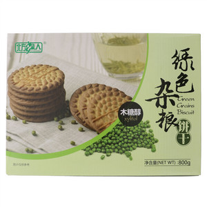 北方绿人绿色杂粮饼干