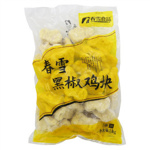 春雪食品春雪黑椒鸡块(速冻调制食品)