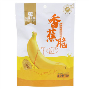 泌花食品香蕉脆片