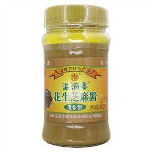 溢滴香花生芝麻酱