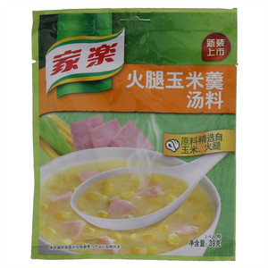 家乐 快熟汤 火腿玉米羹汤料(N) 6X20X(39G)