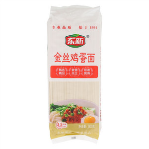 东新金丝鸡蛋挂面（花色挂面）