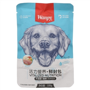 Wanpy牛蹄筋+蔬菜营养组合鲜封包 