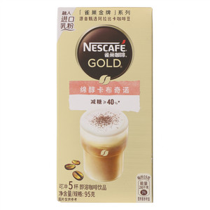 NESCAFE雀巢咖啡GOLD雀巢金牌绵醇卡布奇诺