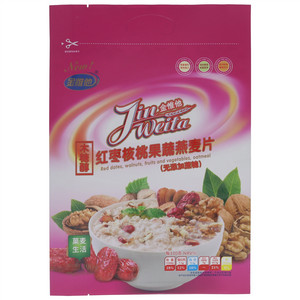 金惟他木糖醇红枣核桃果蔬燕麦片