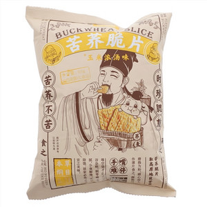 三只松鼠玉米浓汤味苦荞脆片