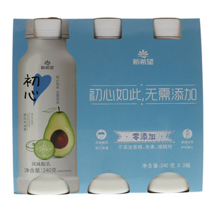新希望初心青瓜牛油果风味酸乳